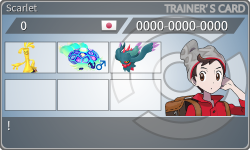 トレーナーカード