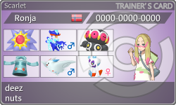 トレーナーカード