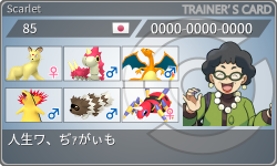 トレーナーカード