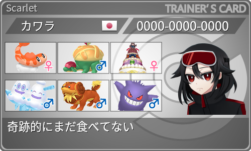 トレーナーカード