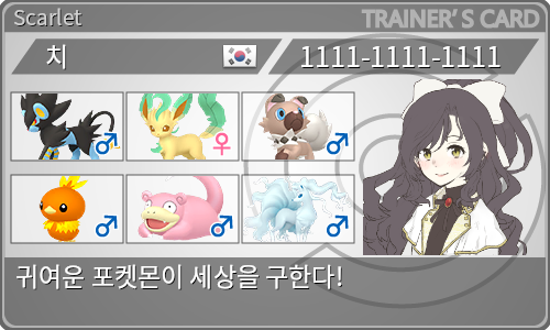 トレーナーカード