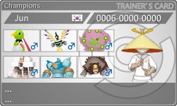 トレーナーカード