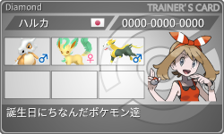 トレーナーカード