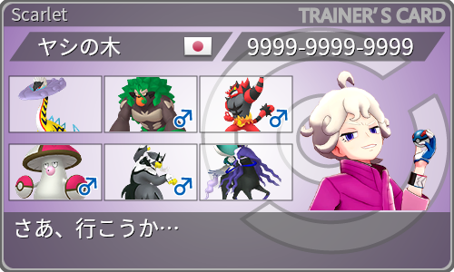 トレーナーカード