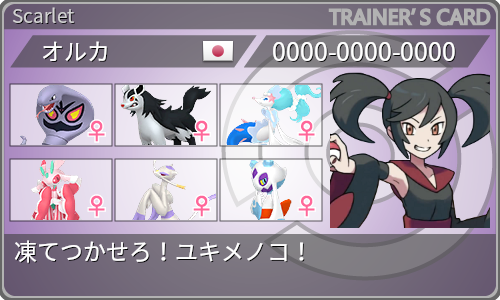 トレーナーカード