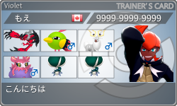 トレーナーカード