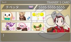 トレーナーカード