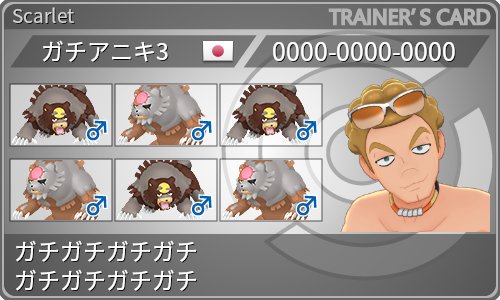 トレーナーカード
