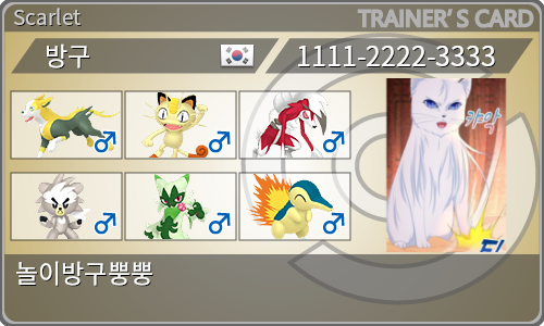 トレーナーカード