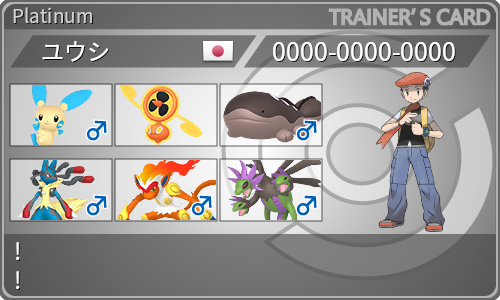 トレーナーカード