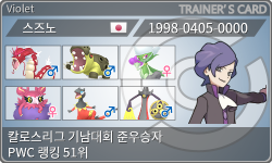 トレーナーカード