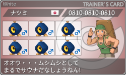 トレーナーカード