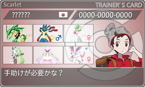トレーナーカード