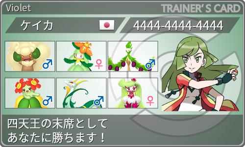 トレーナーカード