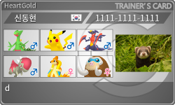 トレーナーカード