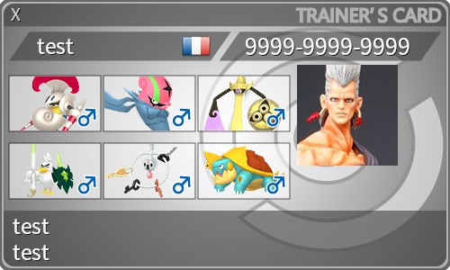 トレーナーカード