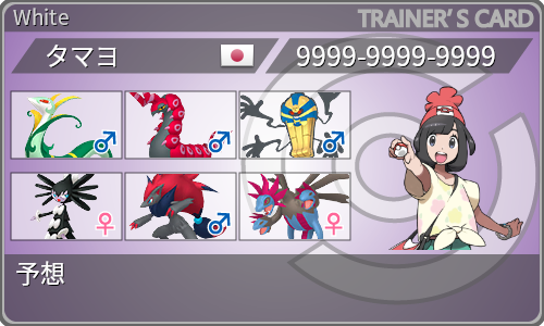 トレーナーカード