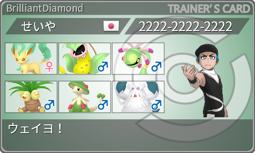 トレーナーカード
