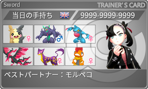 トレーナーカード
