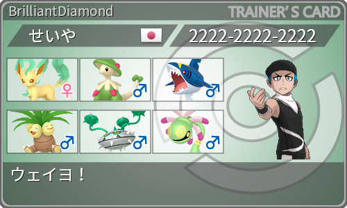 トレーナーカード