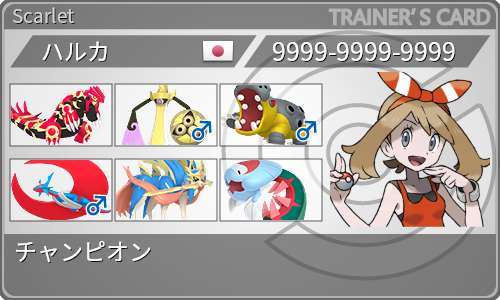 トレーナーカード